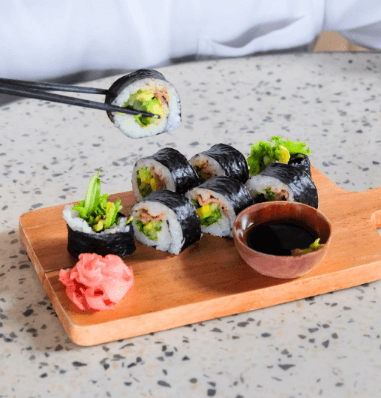 Mapogu Beef Sushi Roll