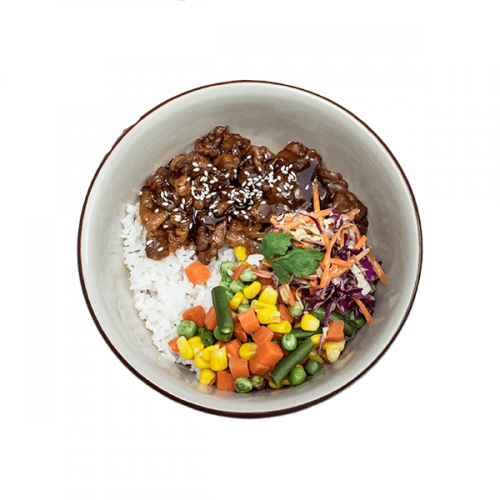 Mapogu BBQ Beef Bowl